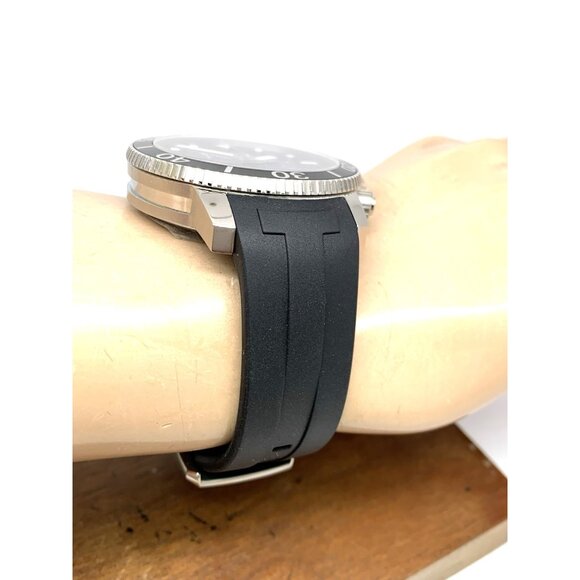 Tissot Men's Watch Seastar Chronograph Swiss Quartz Black Blue T1204171704100 - Picture 13 of 15